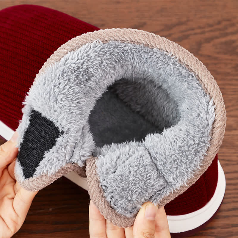 Warm Non-slip Thick-soled Slippers - image 9