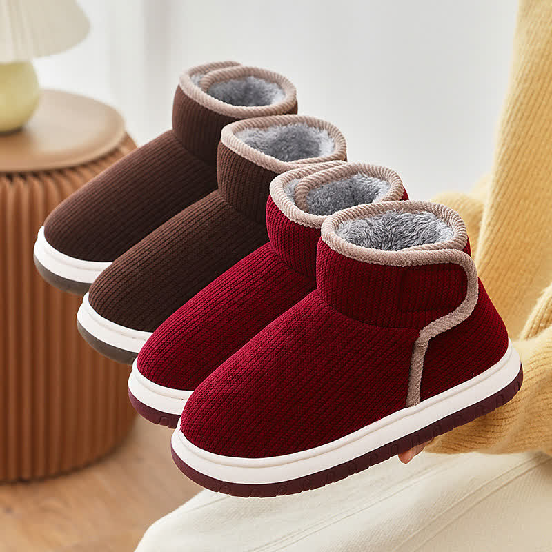 Warm Non-slip Thick-soled Slippers - image 3