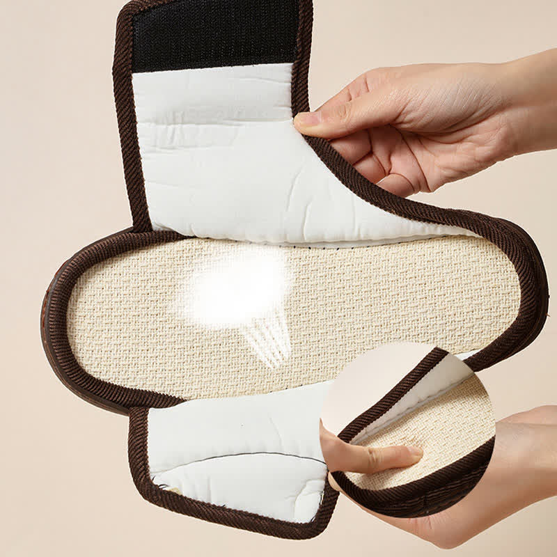 Plus Size Easy On Velcro Non-slip Slippers - image 11