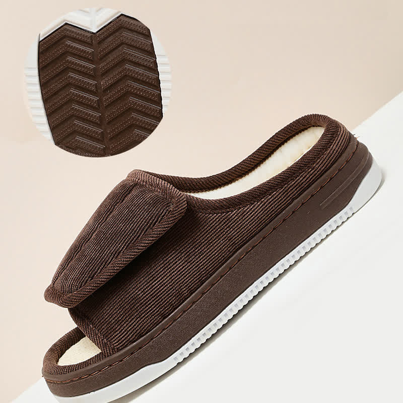 Plus Size Easy On Velcro Non-slip Slippers - image 9
