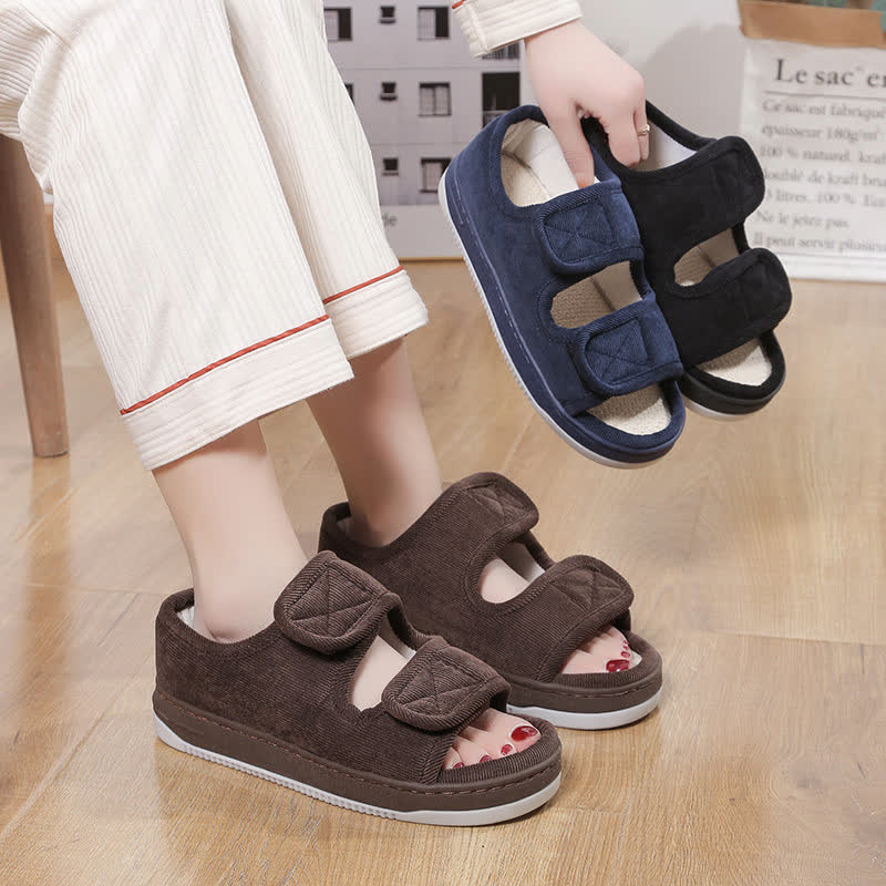 Plus Size Adjustable Non-Slip Slippers - image 1