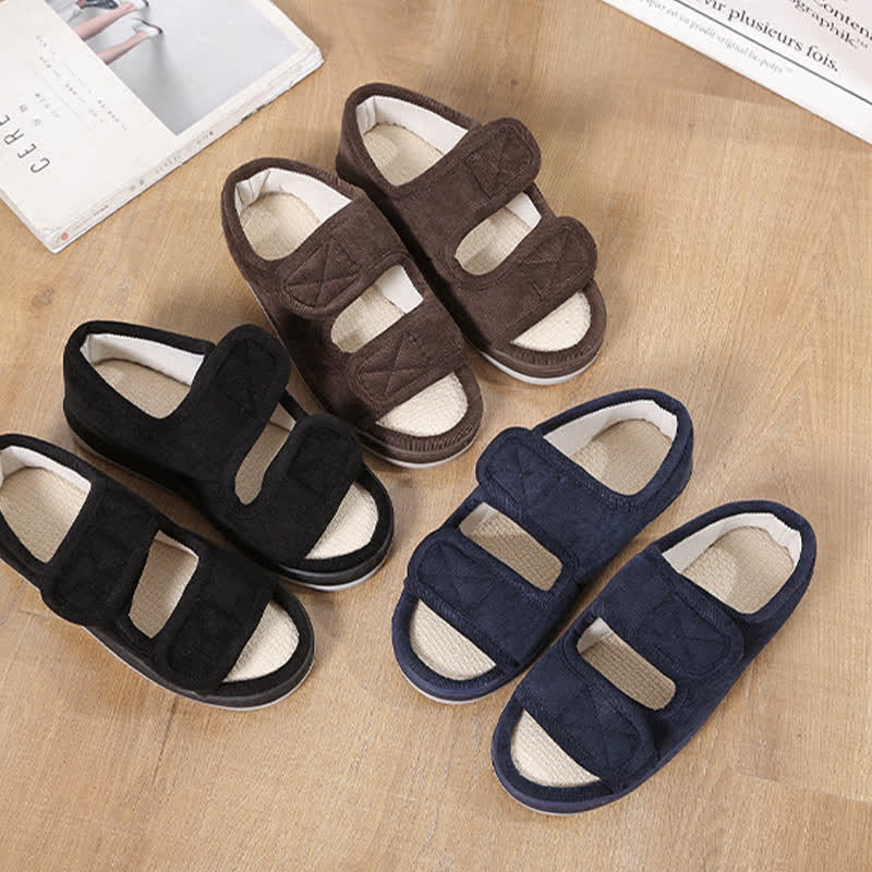Plus Size Adjustable Non-Slip Slippers - image 2