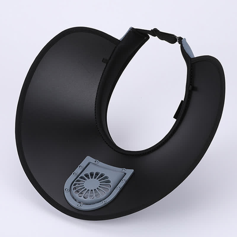 Outdoor Rechargeable Fan Visor Hat(2 Packs) - image 2