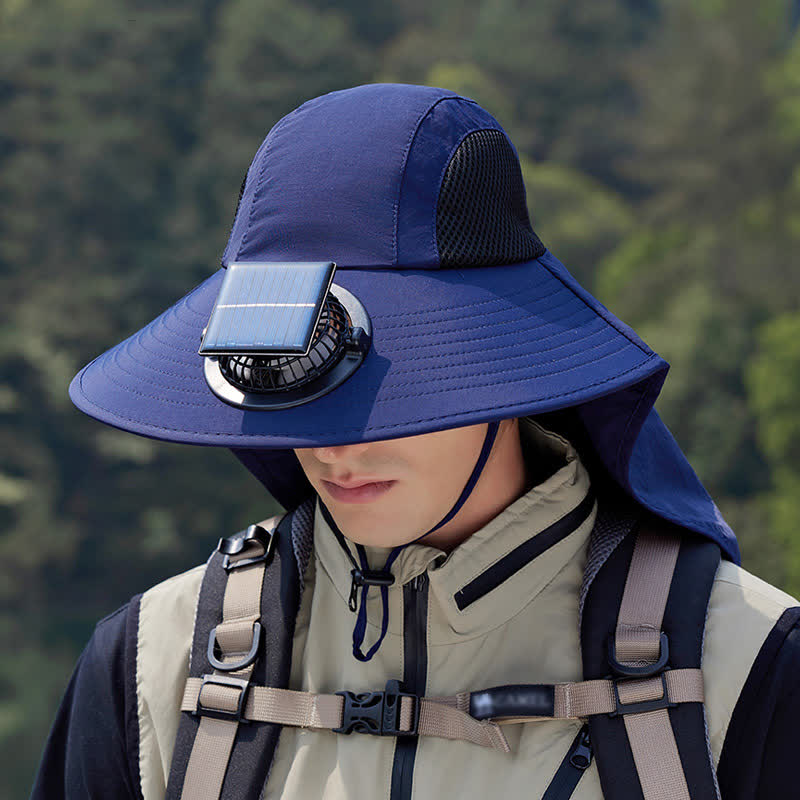 Outdoor Rechargeable Fan Breathable Bucket Hat(2 Packs) - image 4