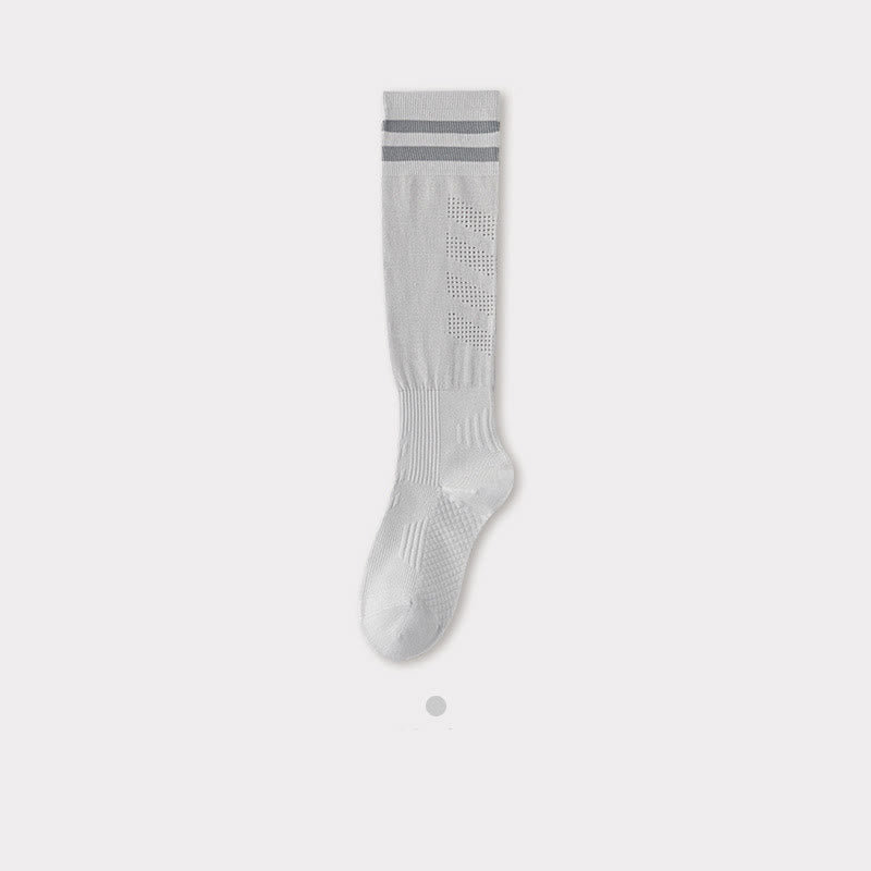Striped Breathable Compression Knee High Socks(5 Pairs)