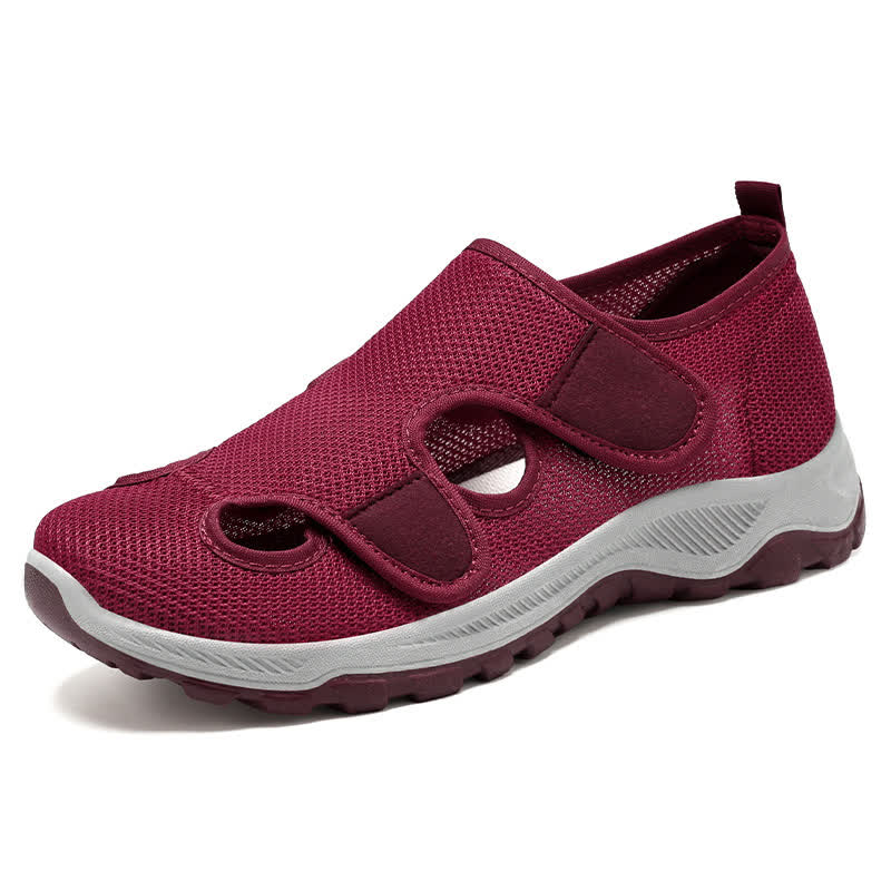 Breathable Casual Velcro Adjustable Slippers - image 8