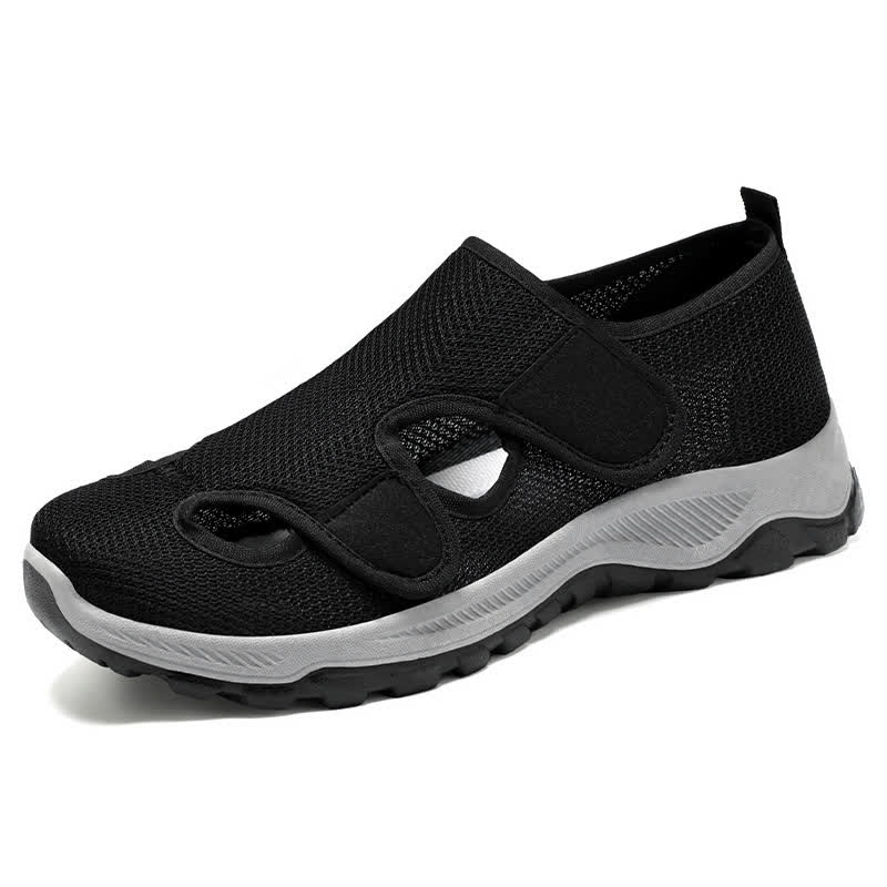 Breathable Casual Velcro Adjustable Slippers - image 3