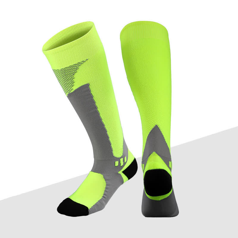 Soccer Sports Compression Knee High Socks(6 Pairs)
