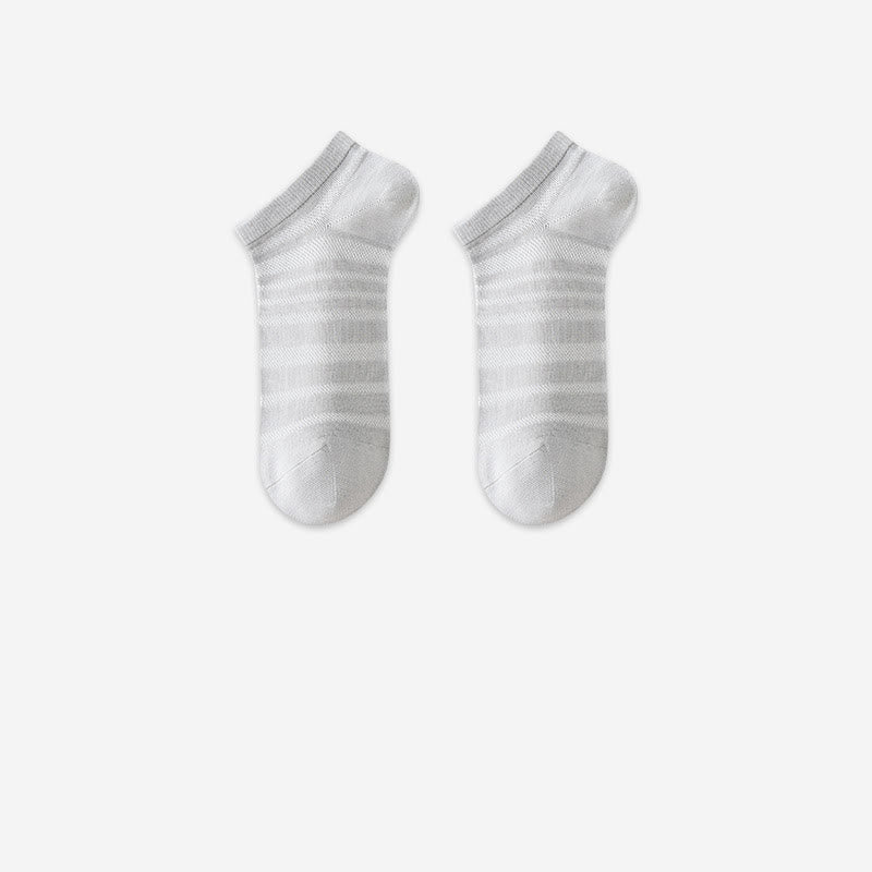 Modal Mesh Breathable Ankle Socks(6 Pairs)