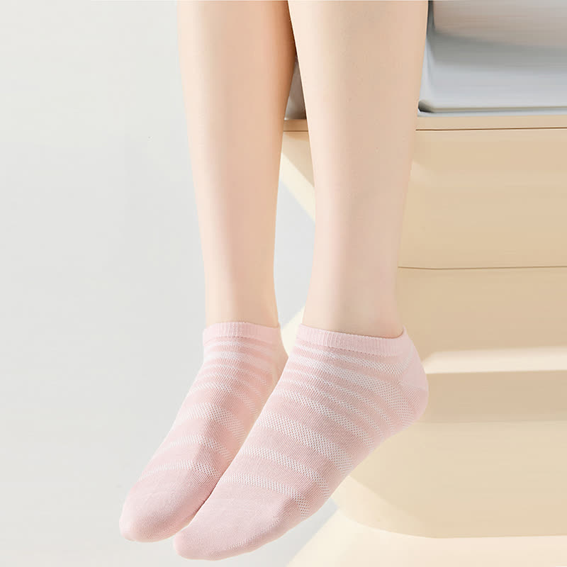 Modal Mesh Breathable Ankle Socks(6 Pairs)
