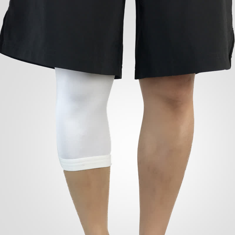 Breathable Elastic Compression Sports Knee Pads - image 5