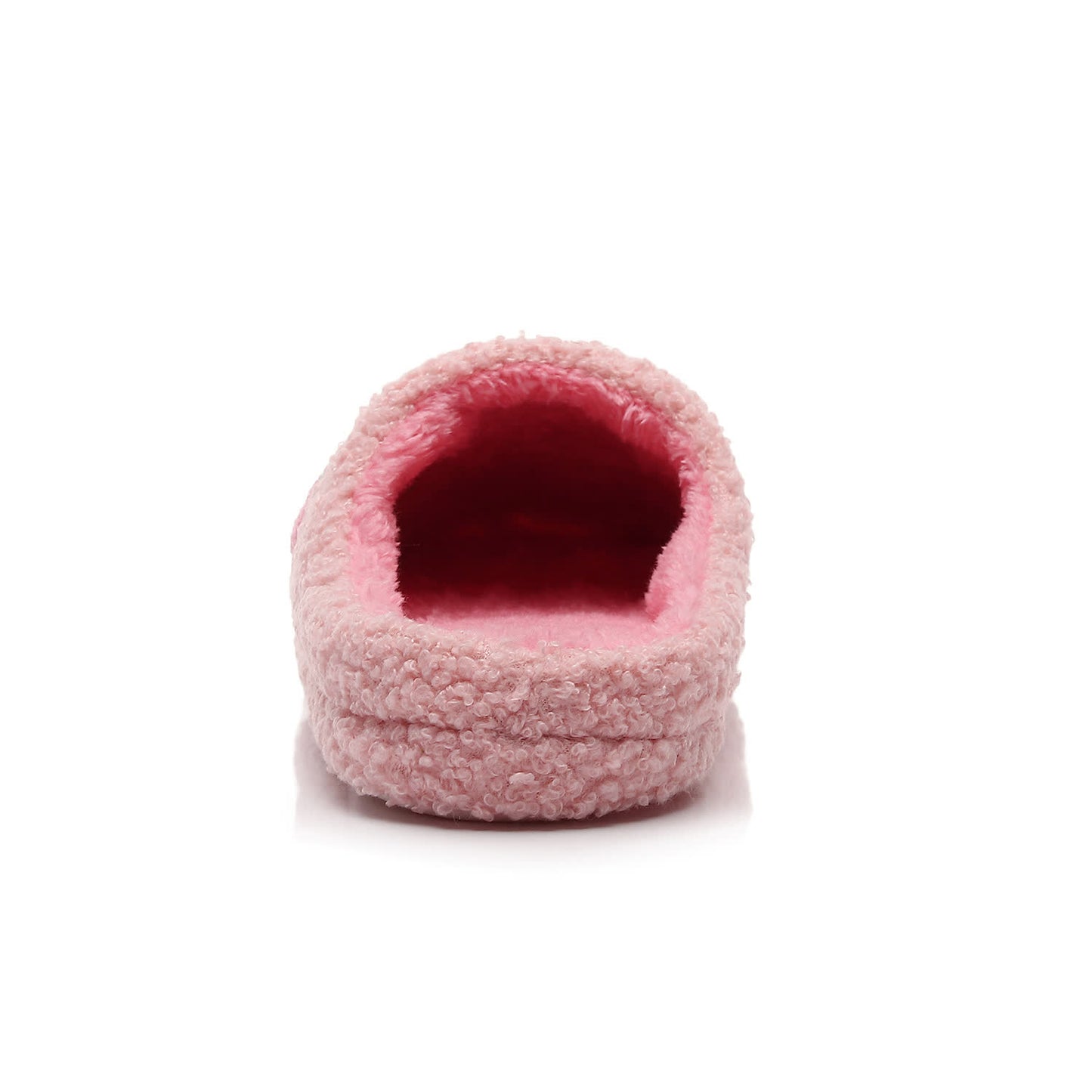 Plus Size Peach Plush Slippers - image 9