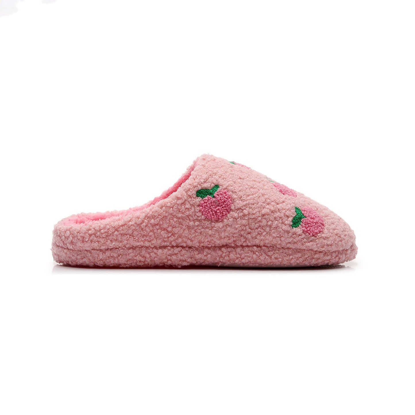 Plus Size Peach Plush Slippers - image 8