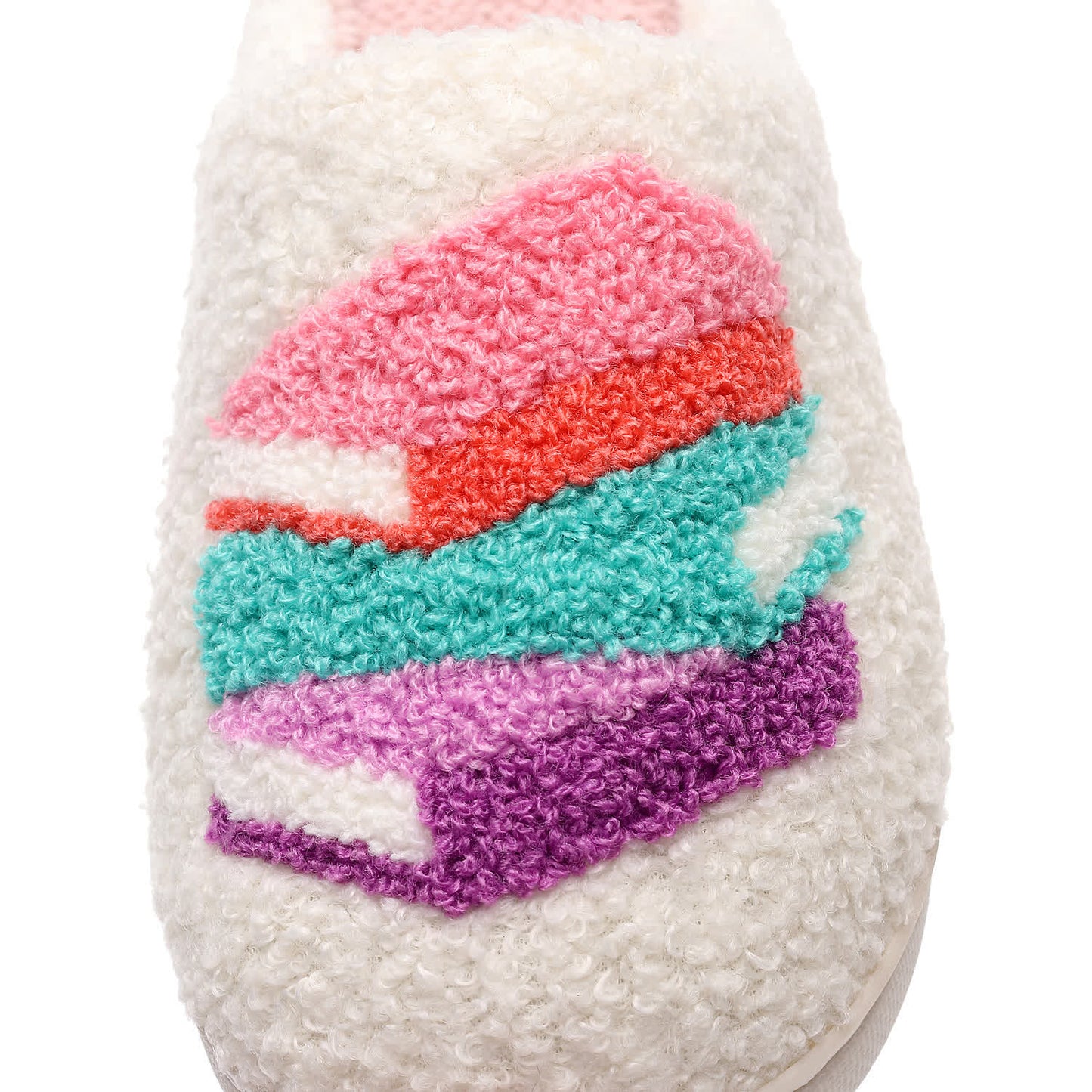 Plus Size Book Print Slippers