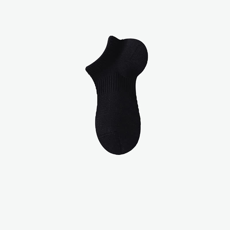 Cotton Solid Color Sports No Show Socks(7 Pairs)
