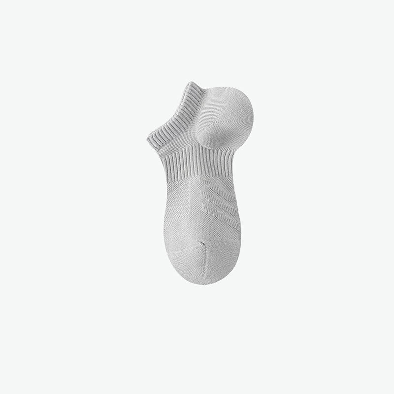 Cotton Solid Color Sports No Show Socks(7 Pairs)