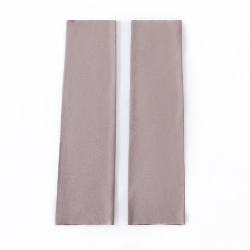 Solid Color Basic Breathable Calf Sleeves - Pink - XL - image 13