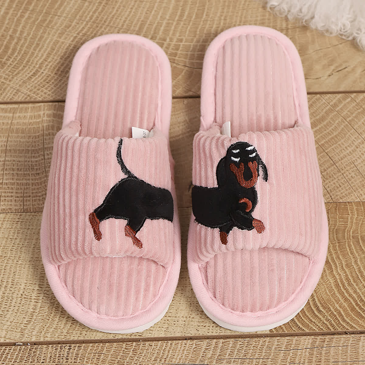 Plus Size Cute Dachshund Slippers - image 6
