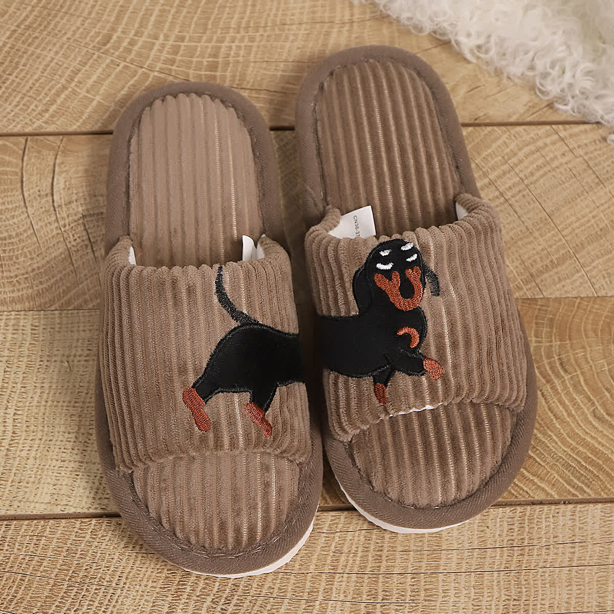 Plus Size Cute Dachshund Slippers - image 13