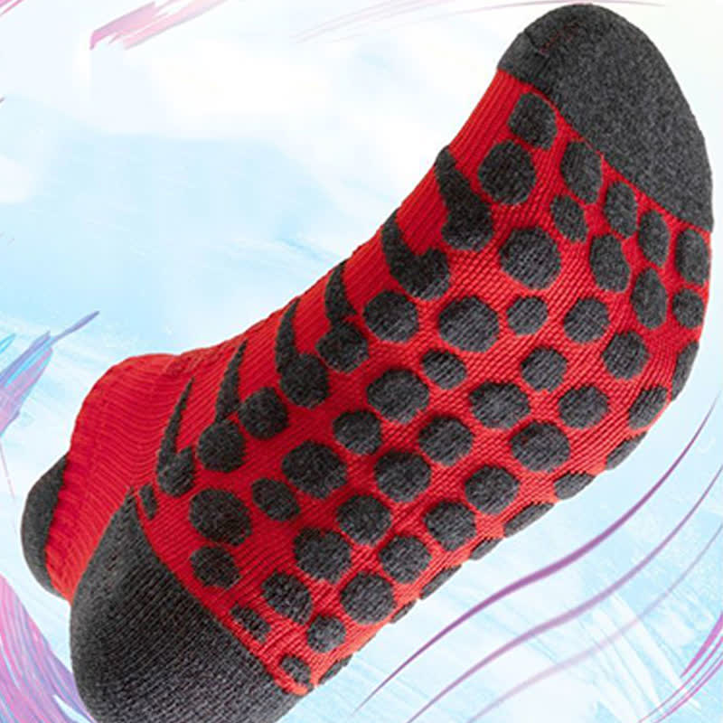 Plus Size Workout Grip Ankle Compression Socks(5 Pairs) - image 6