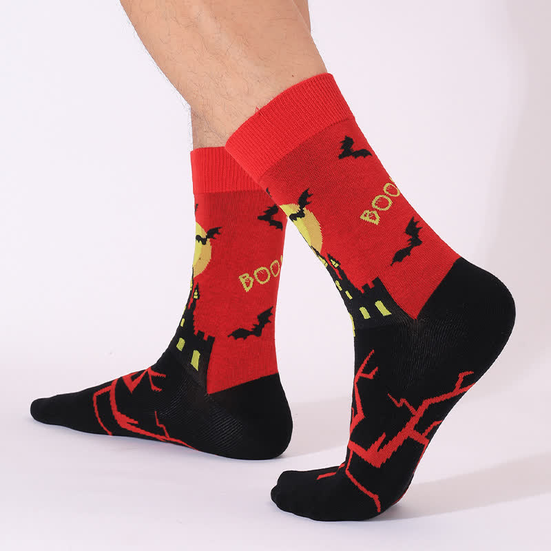 Plus Size Halloween Night Series Quarter Socks(5 Pairs) - image 5