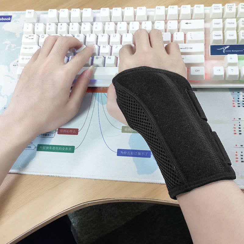 Solid Color Breathable Compression Wrist Braces - image 7