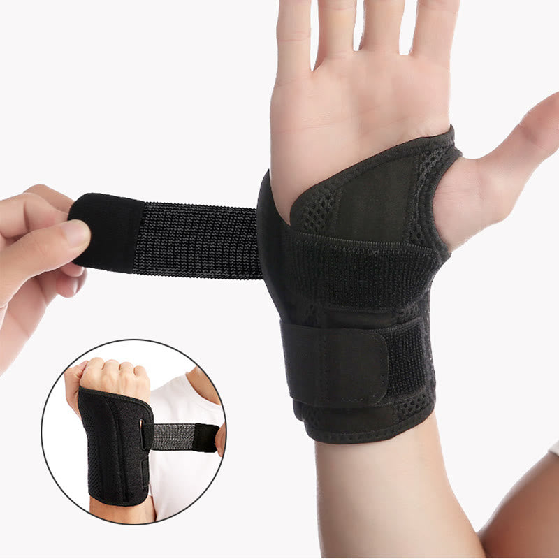 Solid Color Breathable Compression Wrist Braces - image 8