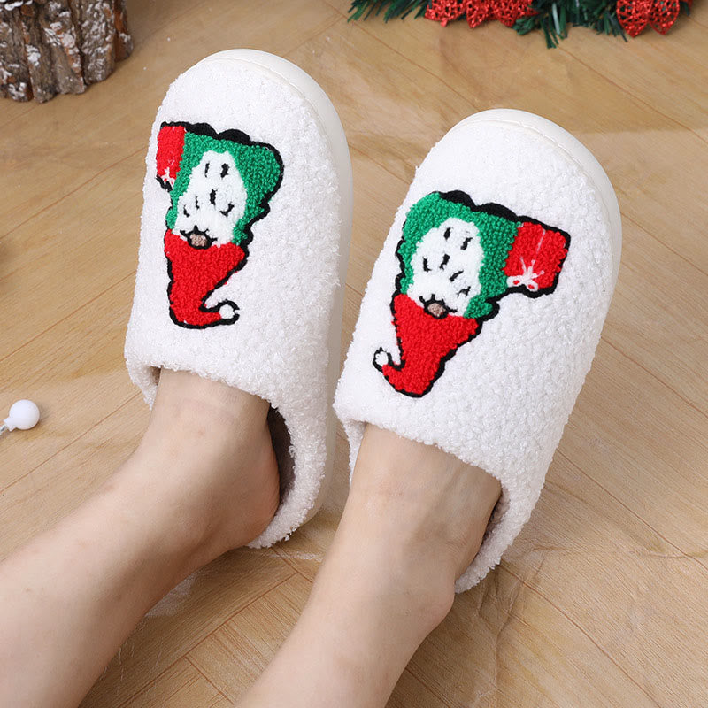 Plus Size Christmas Gnomes Slippers - image 4