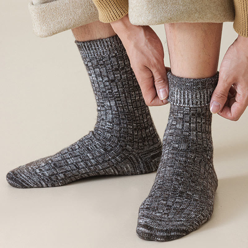 Plusock Plus Size Wool Classic Quarter Socks(3 Pairs) - image 6