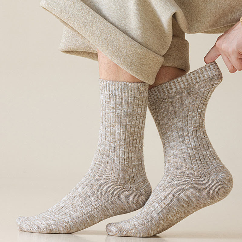 Plusock Plus Size Wool Classic Quarter Socks(3 Pairs) - image 1
