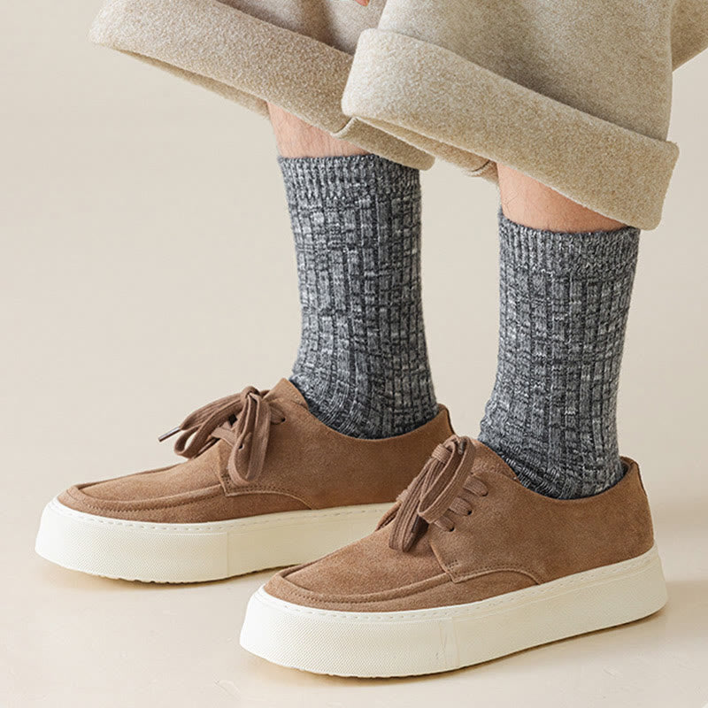 Plusock Plus Size Wool Classic Quarter Socks(3 Pairs) - image 7
