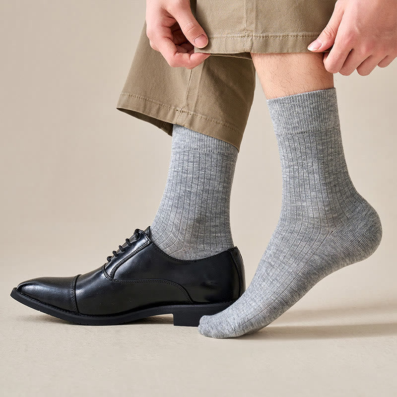 Plusock Plus Size Lightweight Warm Quarter Socks(4 Pairs) - image 5