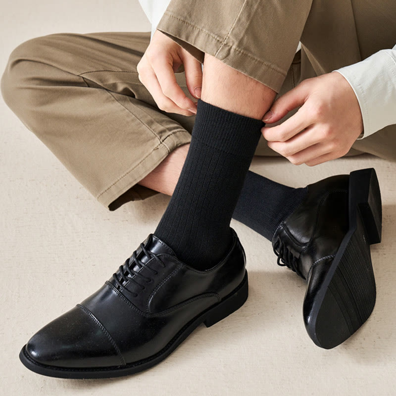 Plusock Plus Size Lightweight Warm Quarter Socks(4 Pairs) - image 4