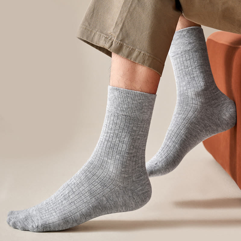 Plusock Plus Size Lightweight Warm Quarter Socks(4 Pairs) - image 2