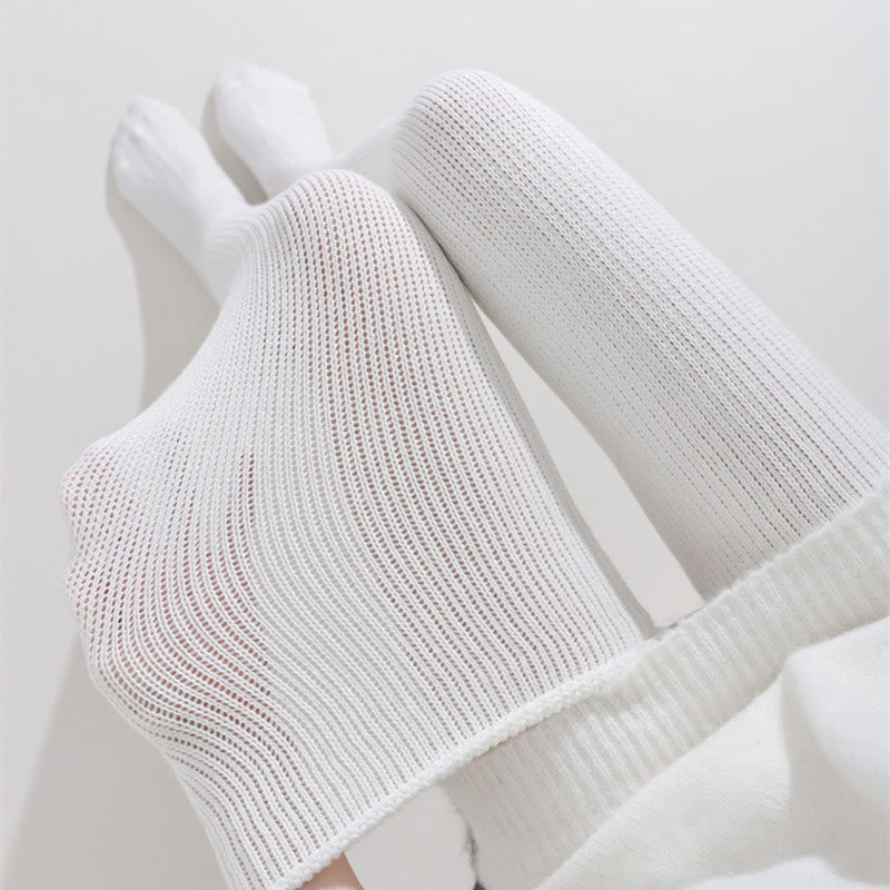 Loose Cotton Thigh High Socks - image 18