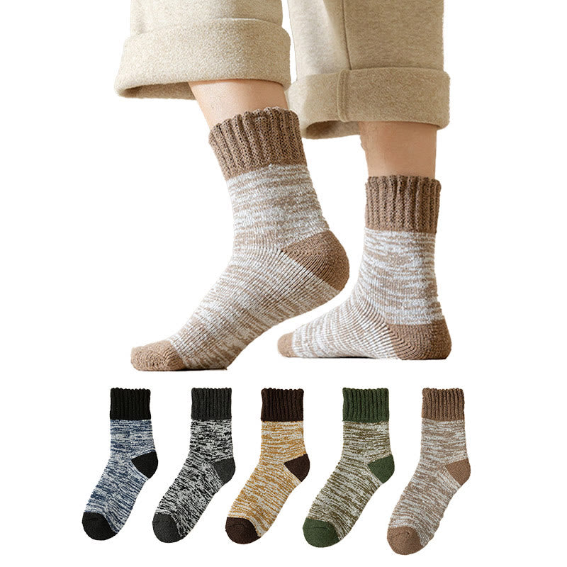 Plusock Plus Size Soft Plush Quarter Socks(5 Pairs) - image 0