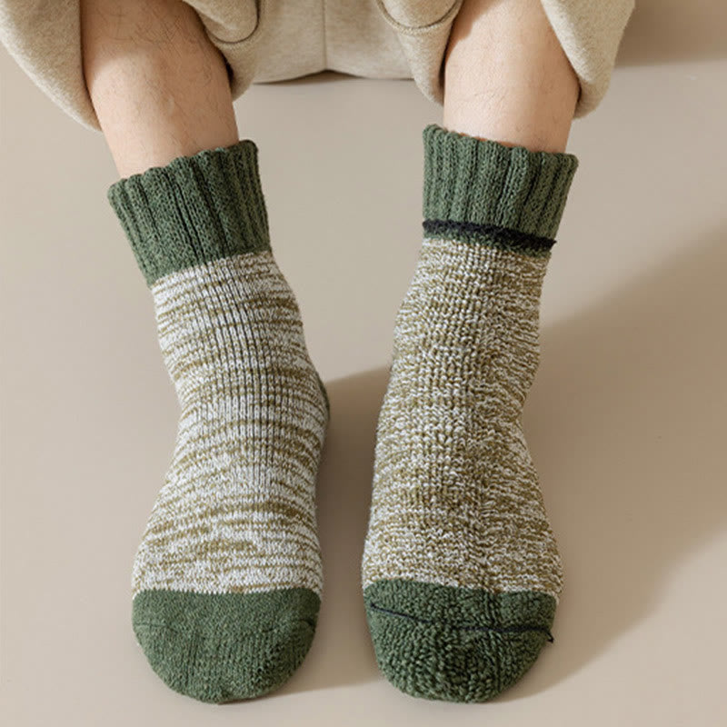 Plusock Plus Size Soft Plush Quarter Socks(5 Pairs) - image 7