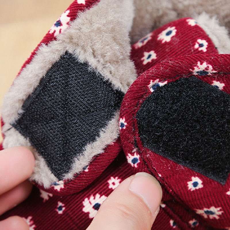 Plusock Plus Size Floral Slippers - image 3