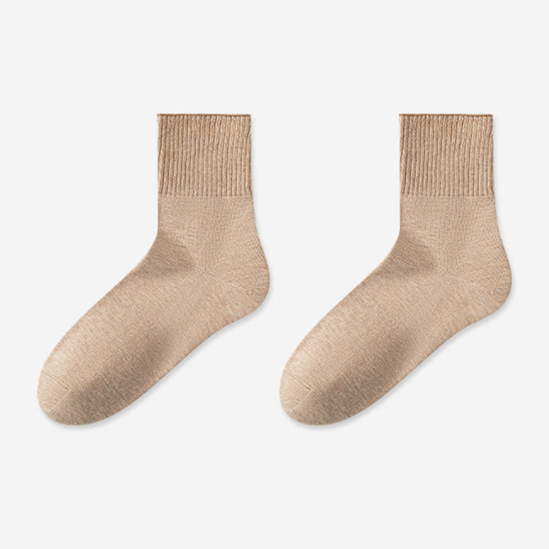 Essential Oils Gel Heel Care Sleep Socks(3 Pairs) - Khaki - EU36-39(US3-6) - image 21