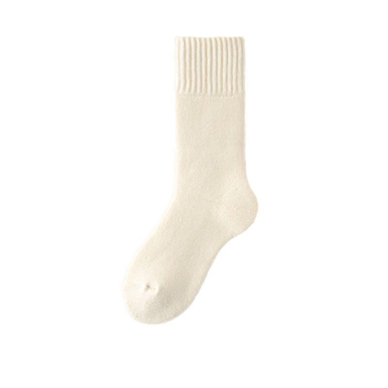 Moisture Absorption Quarter Socks(4 Pairs) - Beige - EU36-40(US3-7) - image 14