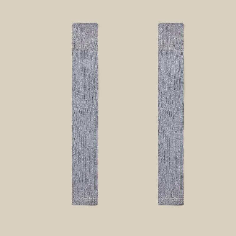 Thick Wool Warmth Thigh Sleeves - Light Gray - One Size - image 15