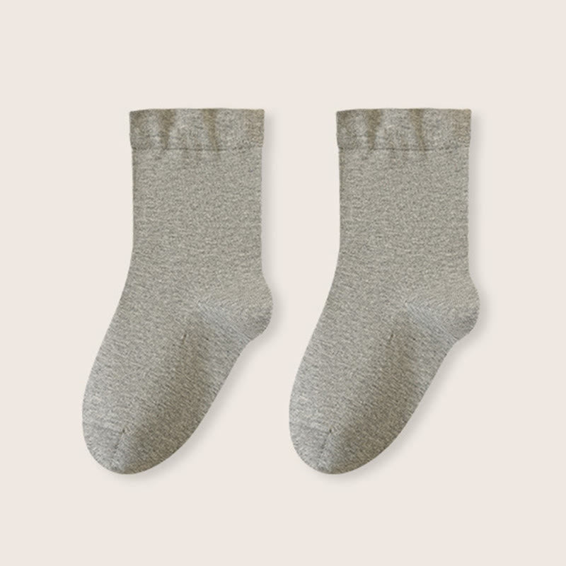 Cotton Wide Sleep Socks(3 Pairs) - Light Gray - EU36-40(US3-7) - image 19