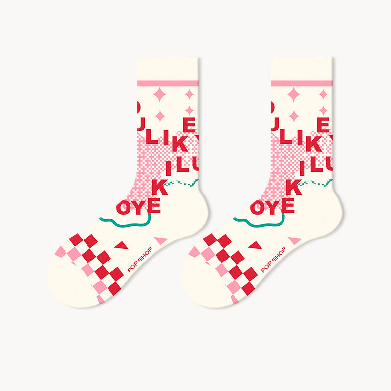 Trendy Pink Tones Quarter Socks(5 Pairs) - image 7