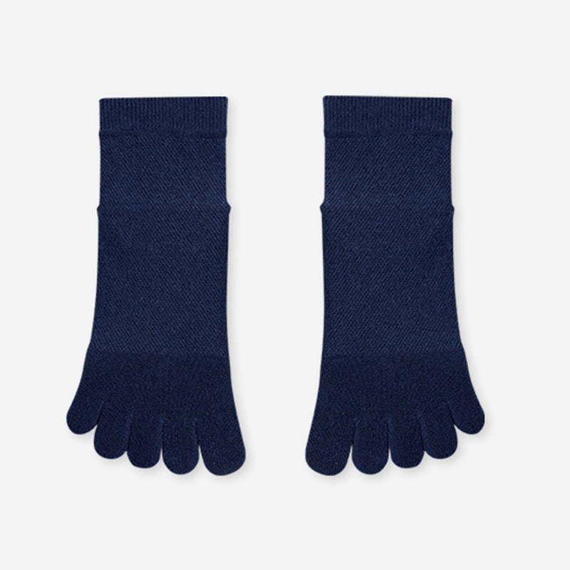 Breathable Antibacteria Alignment Socks(3 Pairs) - Navy Blue - EU40-45(US7-11) - image 15