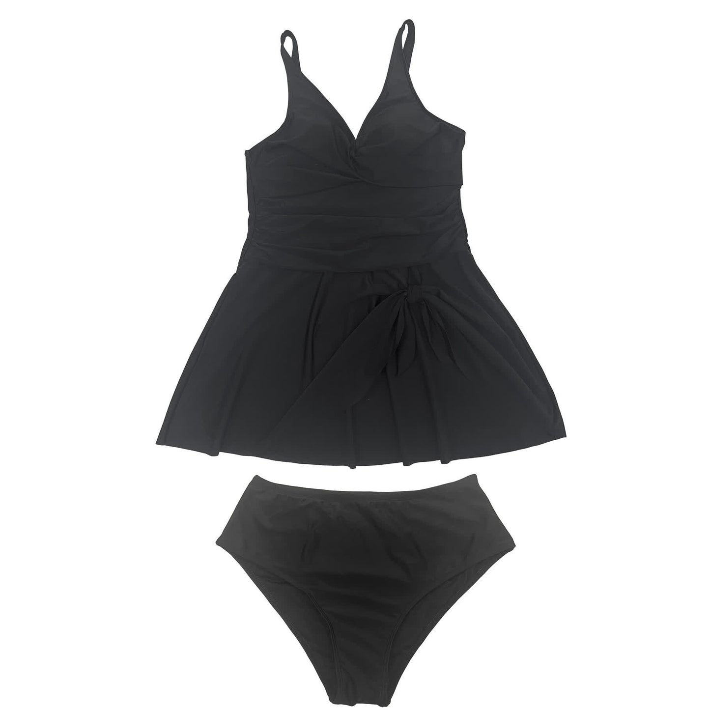 Floral Two-Piece Swim Dress Set - image 7