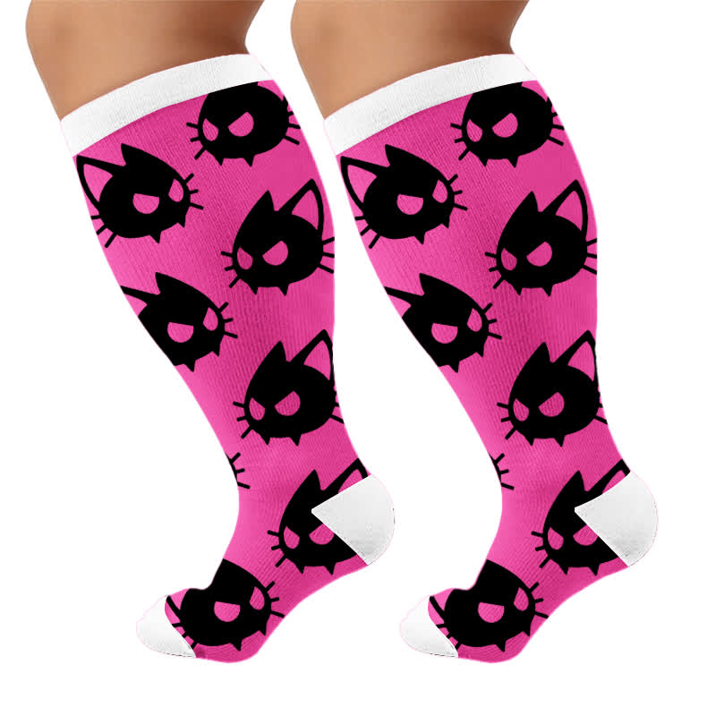 Plus Size Cartoon Alt Compression Socks - image 10