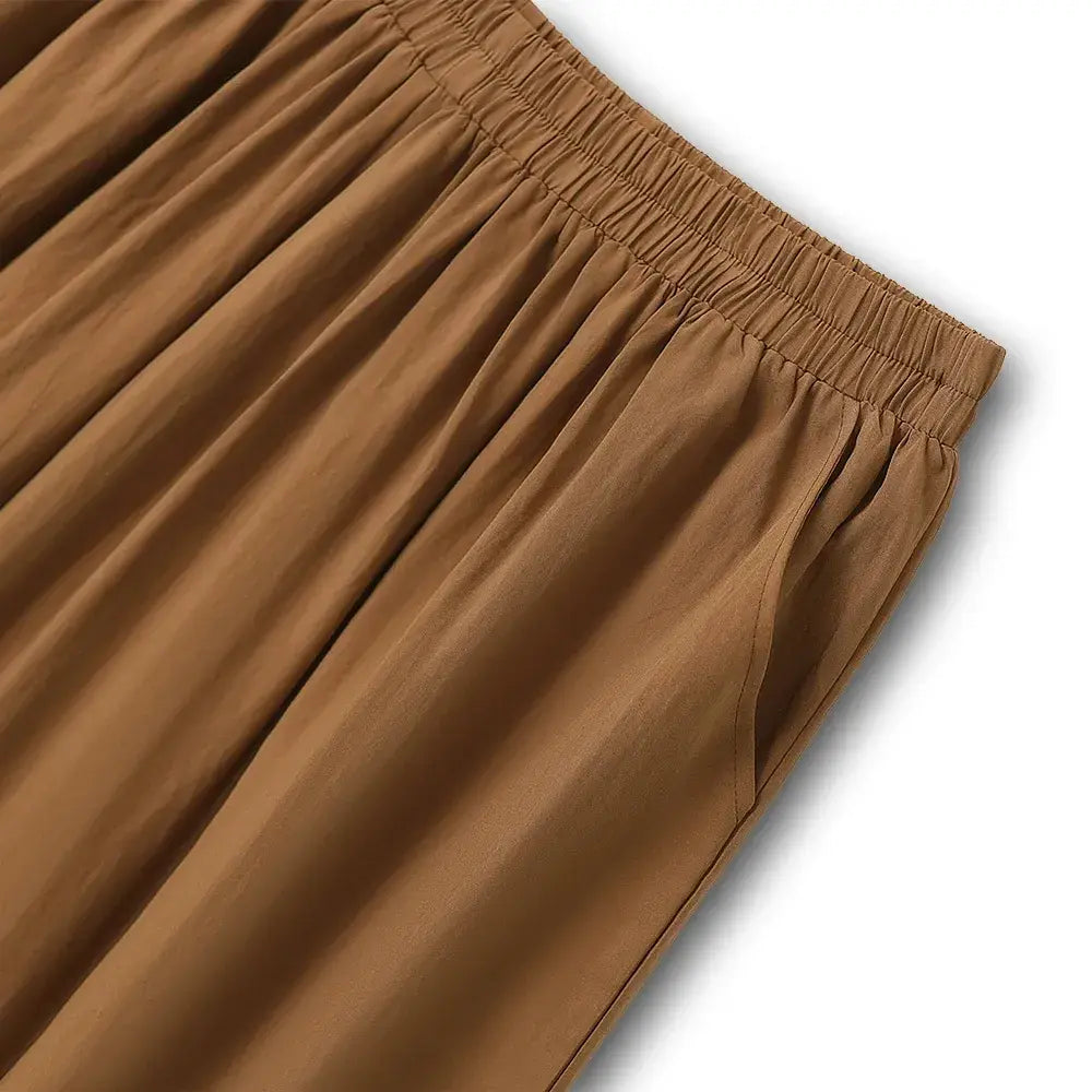 Relaxed Belted Top Wide Leg Pocket Pants Set - image 12