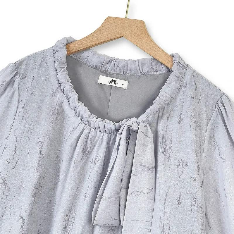 Romantic Bow Neck Maxi Dress - image 4