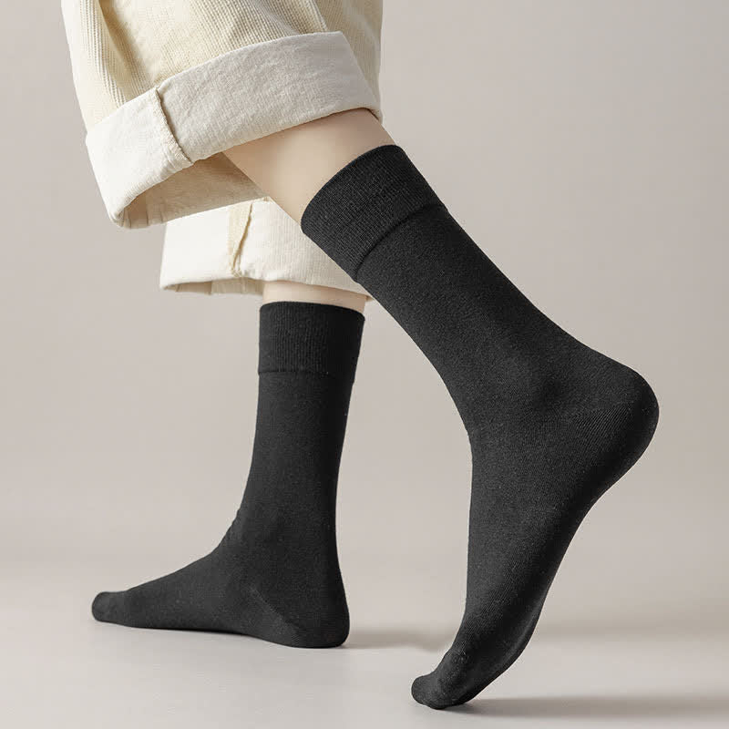 Plus Size Soft Durable Crew Socks(8 Pairs) - image 2