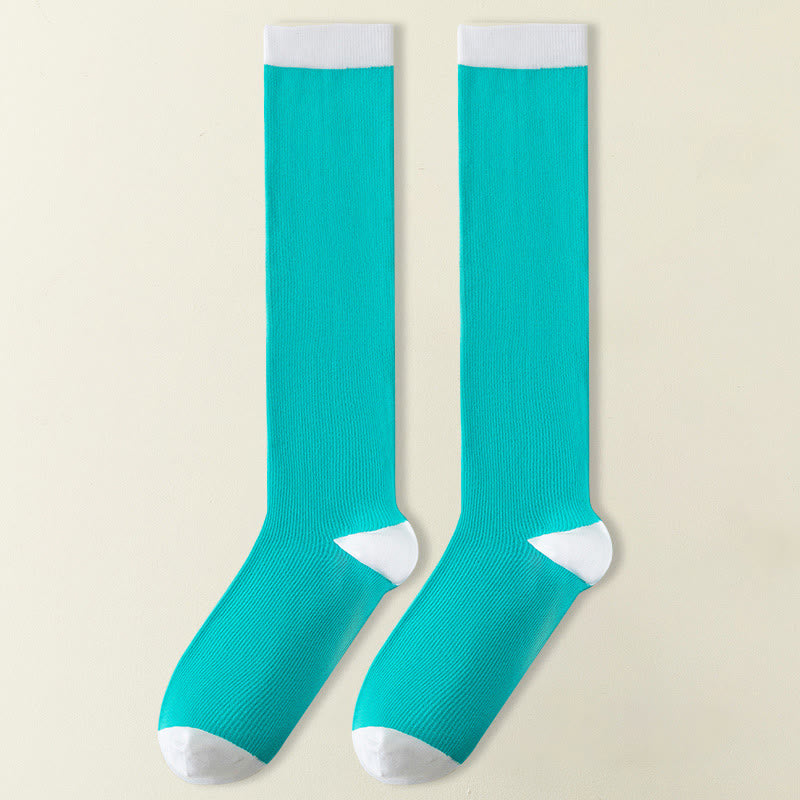 Sports Knee High Compression Socks(5 Pairs)